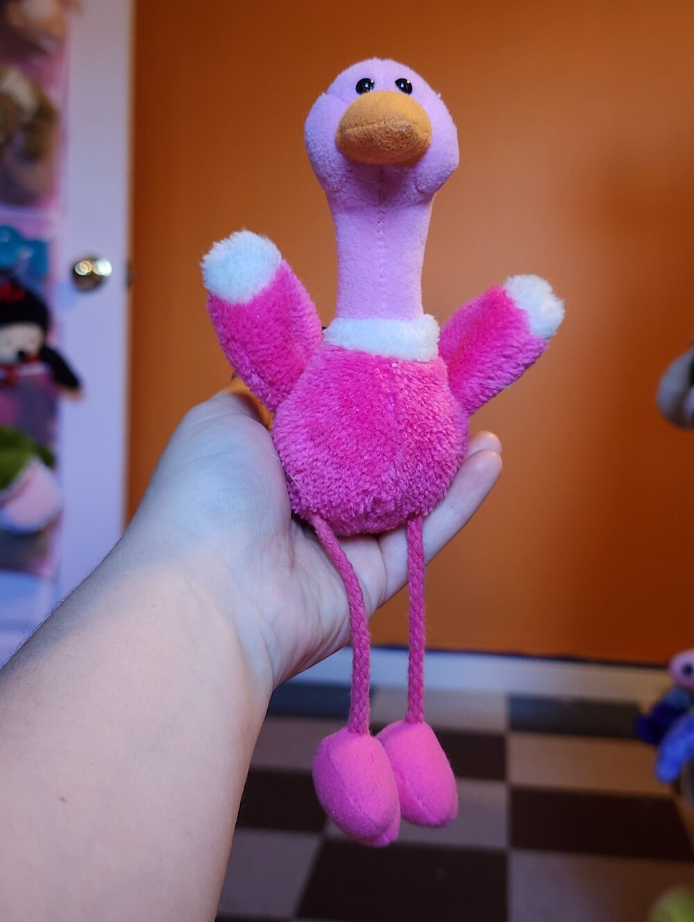 Vintage Gund Flamingo String Beans 9056